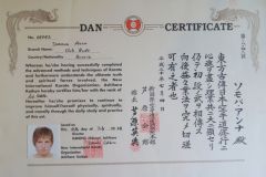 Сертификат 1 Дан Сомова